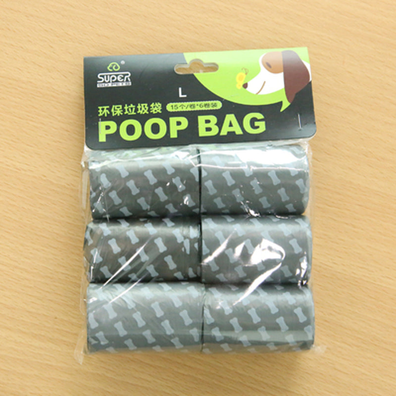 Dog Pet Travel Foldable Pooper Scooper with 1 Roll Decomposable Bags Poop Scoop Clean Pick up Excreta Cleaner Epacket Shipping